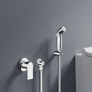 Гигиенический душ Damixa Apollo 477510000 со смесителем хром глянец